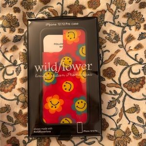 Smiley flower Wildflower case for iPhone 12/ 12 pro
